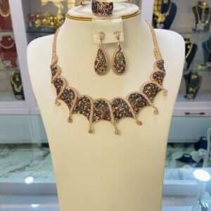 OJH080 Zirconia Jewelry Set
