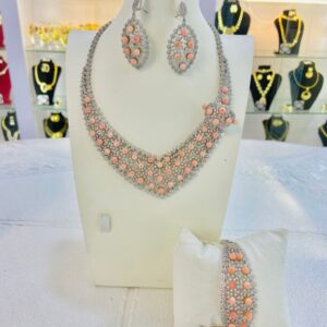 OJH086 Zirconia Jewelry Set